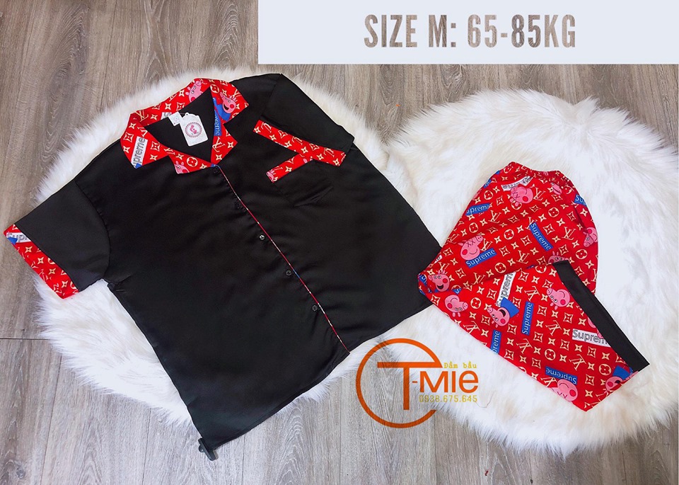 MD2663 Size M 65kg-85kg LV đen heo(hết hàng)